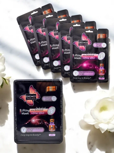 DIZAO - Szérum és maszk készlet arannyal 6g+36g x 10db
