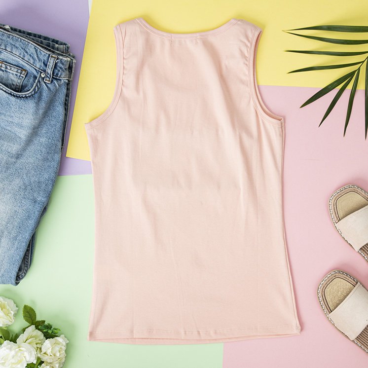 Világos rózsaszín női felső cirkónia - Ruházat