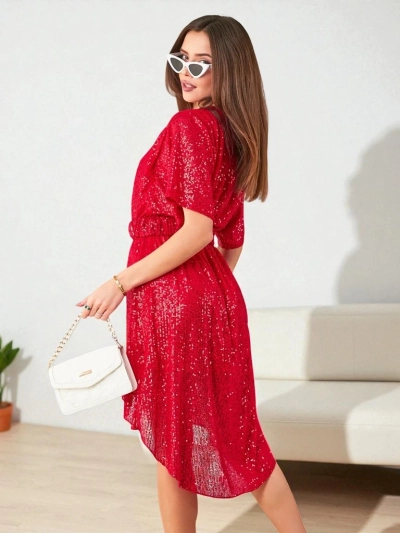 Royalfashion Női ruha flitterekkel