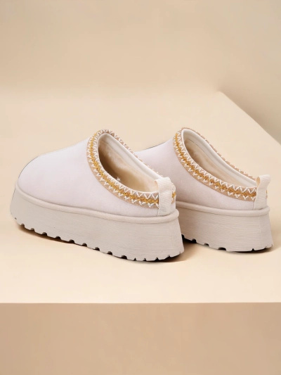 Royalfashion Rövid cipők, amelyek női hócsizmák stílusában készültek Flufi