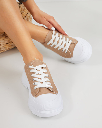 OUTLET Barna női sportcipő Cresoma - Lábbeli