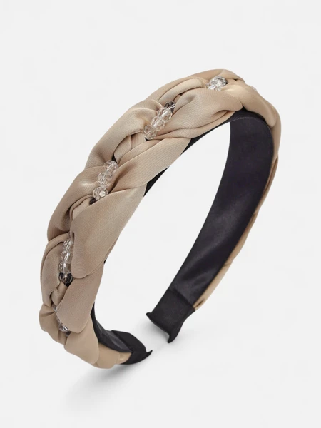 Royalfashion Hajpánt fonott mintával és gyöngyökkel