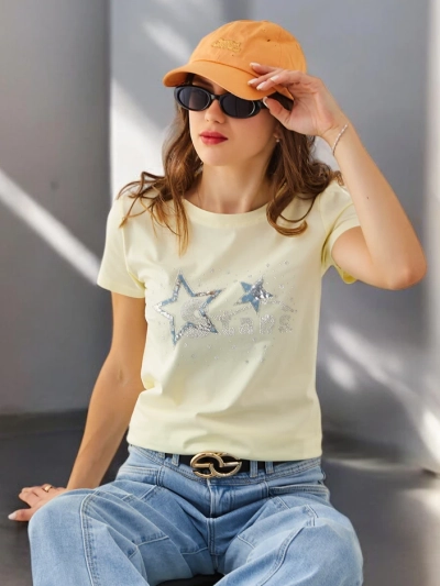 Royalfashion Női Póló STARS