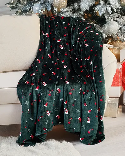 Royalfashion Karácsonyi takaró dob 200x220