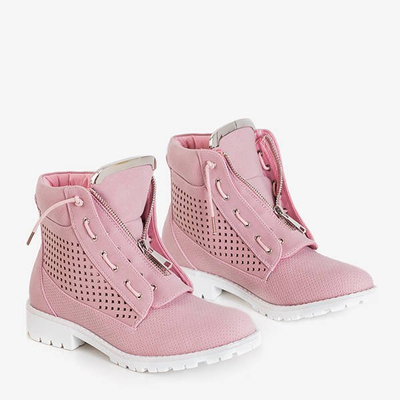 OUTLET Pink Női Ice Love áttört túrabakancs - Lábbeli