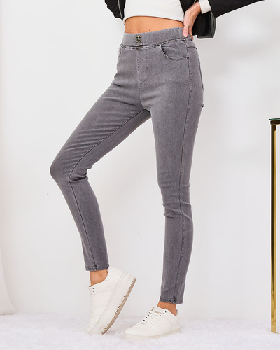 Royalfashion Szürke női teggings