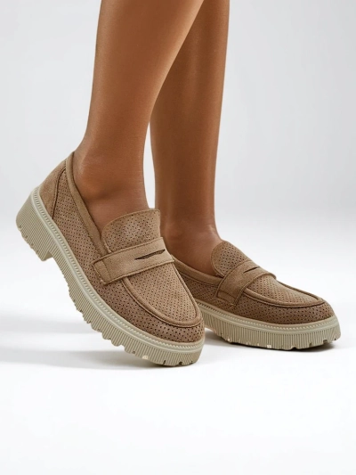 Royalfashion Női öko-suede mokaszin Dunes