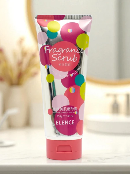 Finomszemcsés, illatosított arcradír és testradír