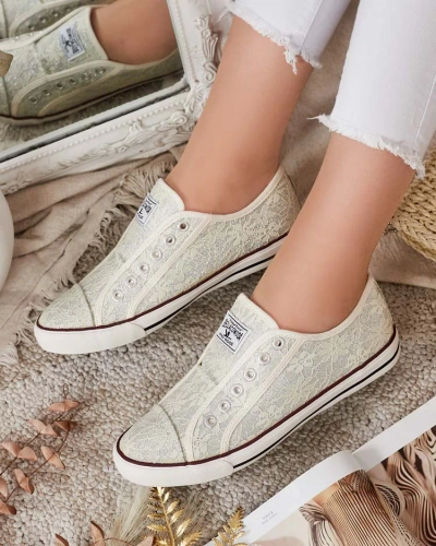 Royalfashion női Imilla brokát tornacipő