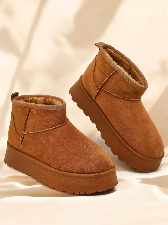 Royalfashion Rövid cipők, amelyek hasonlítanak a női hócsizmákra Fortesse