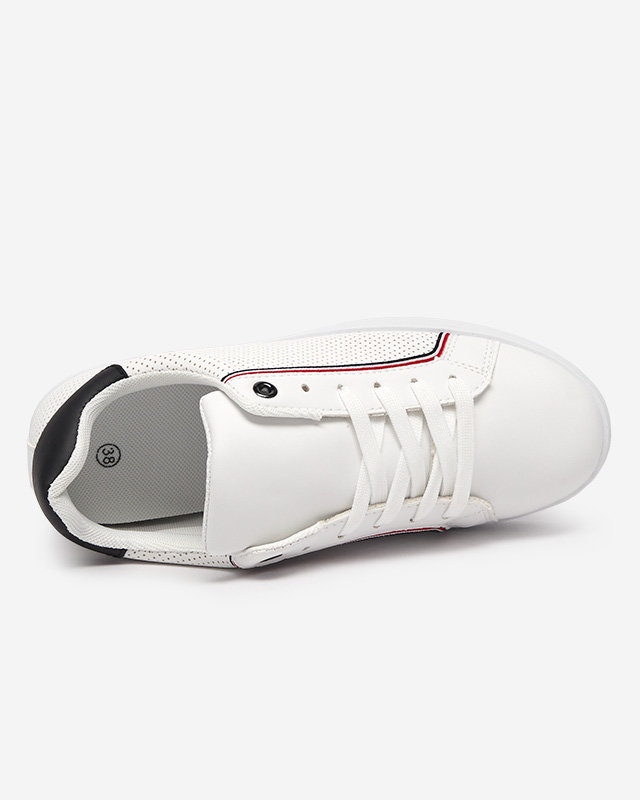 Fehér Meqer női sportcipő - Lábbeli