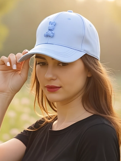 Royalfashion sapka nyuszis, elegáns folttal