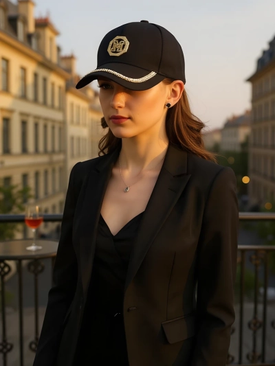Royalfashion strasszköves sapka Glam Vibe
