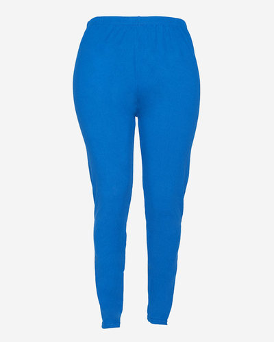 Kobalt női bambusz leggings PLUSZ MÉRET - Ruházat