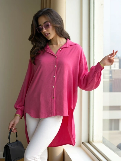 Royalfashion Hosszú női oversize ing