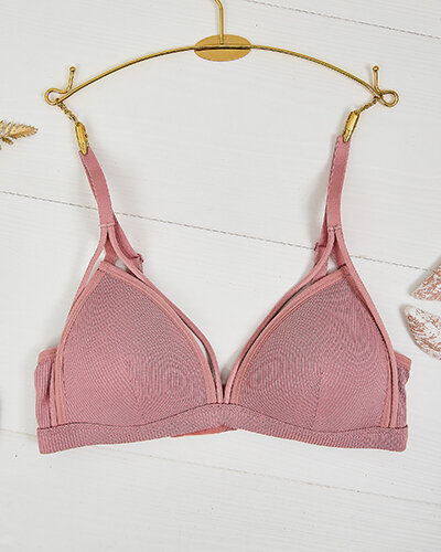 Royalfashion Női melltartó dekoratív pántokkal