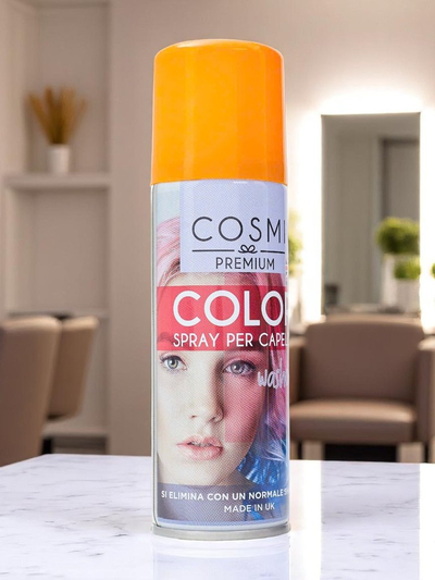 Hajszínező Spray Lakk Narancs