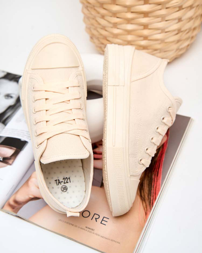 Royalfashion női klasszikus fűzős tornacipő Seleas