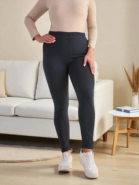 Royalfashion Női szigetelt treggings nadrág PLUS SIZE