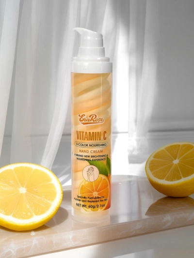 EraRose Aurelia - C-vitaminos kézkrém, 3-színű ápolás, 60g