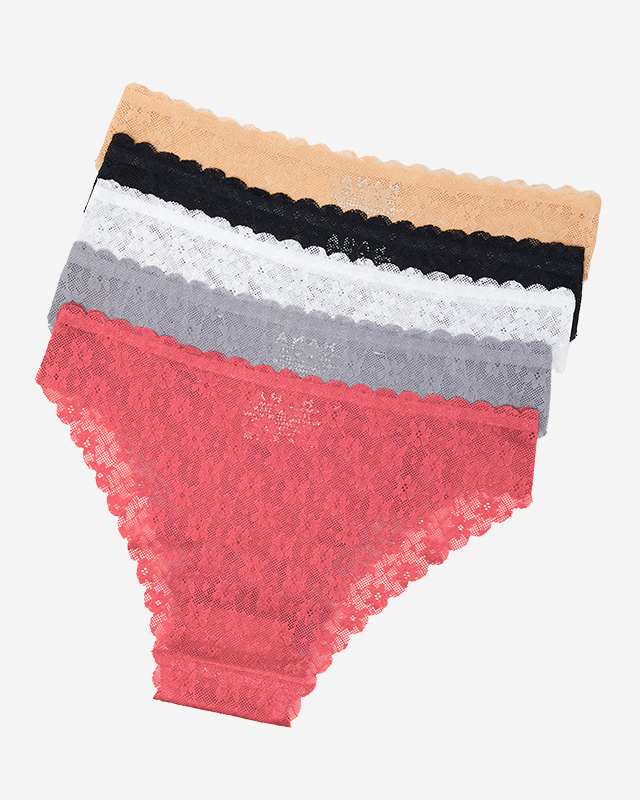 5 Pack Seamless Lace Női Alsónadrág - Alsónemű
