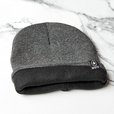 Férfi sötétszürke párnázott kalap - Kiegészítők