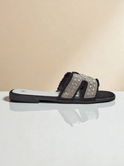 Royalfashion női szandál strasszkövekkel CrystalEase