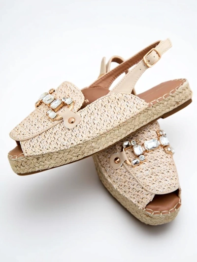 Royalfashion Női espadrilles nyitott orral