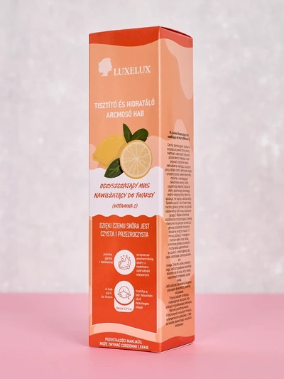 Luxelux Tisztító Hidratáló Arcfólia C-vitamin 150 ml