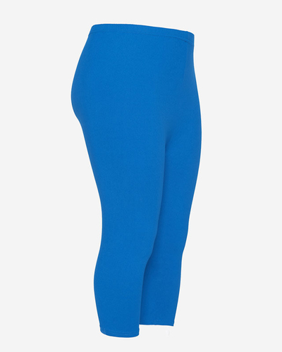 Női 3/4 PLUSZ MÉRET Cobalt leggings - Ruházat