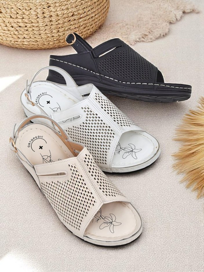 Royalfashion Női Mira szandál alacsony éktalppal