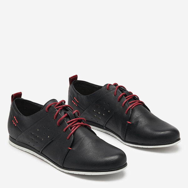 Fekete női cipő Verdad - Lábbeli