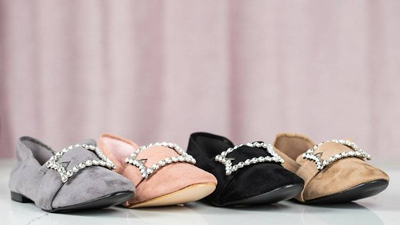 OUTLET Barna mokaszin Morandi díszítéssel - Cipő