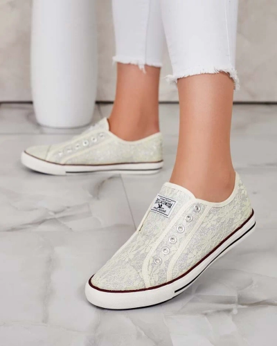 Royalfashion női Imilla brokát tornacipő