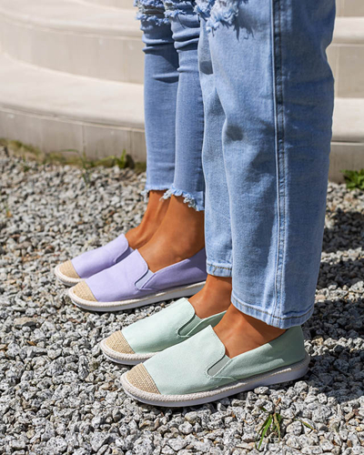 Ibolya színű női espadrillek Joll- Footwear
