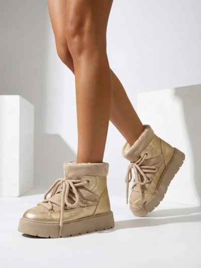 Royalfashion Női fűzős hótaposók Iniuc