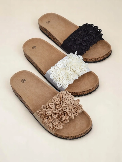 Royalfashion női flip-flop kis virágokkal Occes