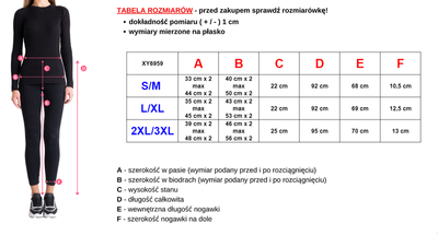 Női sötétszürke leggings - ruházat