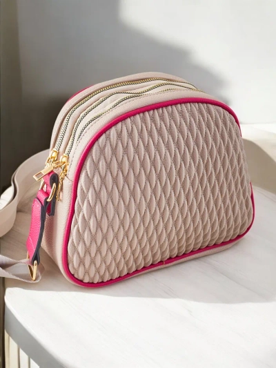 Royalfashion Kicsi női táska öko-bőrből, dombornyomással