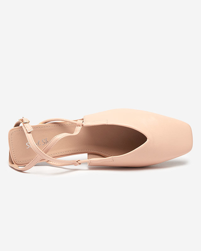 OUTLET Nude balerina szandál Talio - Lábbeli