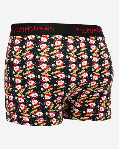 Royalfashion karácsonyi többszínű férfi boxeralsó