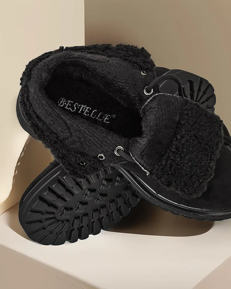 Royalfashion Női fűzős bokacsizma Vesot