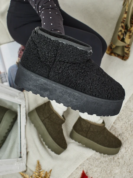 Rövid női a'la Marellin hócsizmák