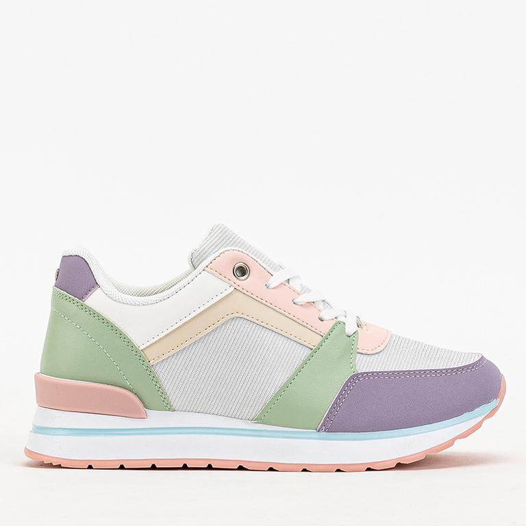 Többszínű női sportcipő csillogó Berilan - Lábbeli