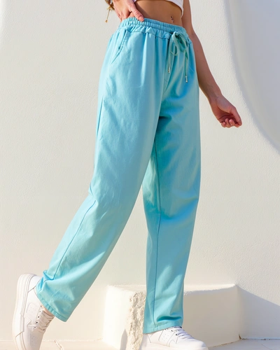 Royalfashion Vászon Egyenes Női Nadrág