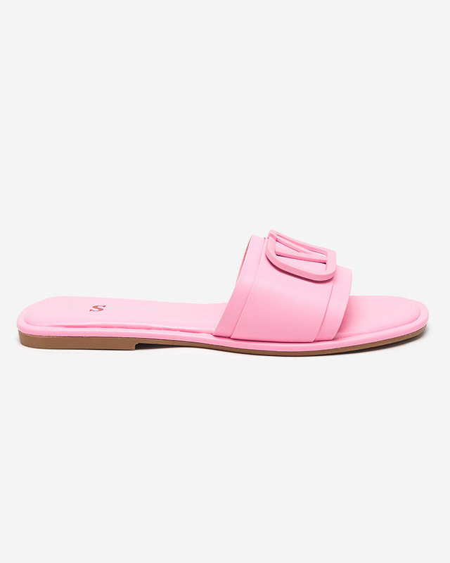 Cartec rózsaszín női eco bőr papucs - Lábbeli