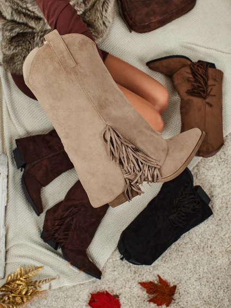 Női bokacsizmák zárt szárral, Tovris