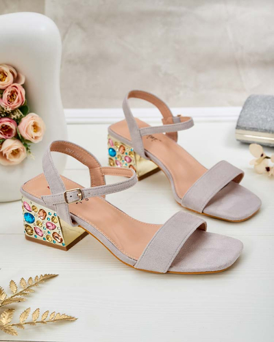 Royalfashion Női szandál kristályokkal Ohvare