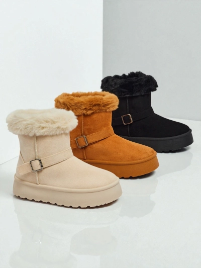 Royalfashion Rövid női Myrelle hócsizmák