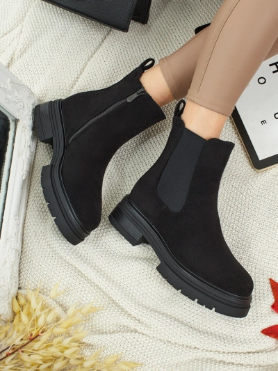 Női Lunvor a'la chelsea csizma öko-velúrból